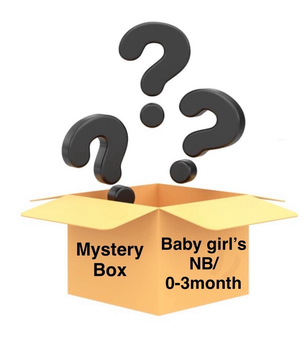 Baby Girl clothes size Newborn & 0-3 month sizes mystery box 5lb clothes bundle